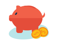Fair prices for great service Piggy Bank